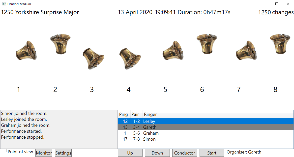 Handbell Stadium 2D